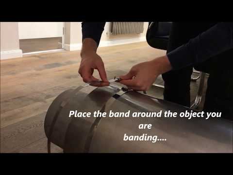 Bandfix Bantam Banding Tool - video from BS Fixings