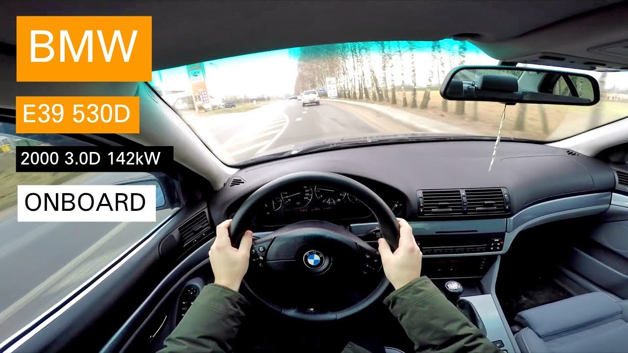 BMW 530D E39 Onboard POV GoPro