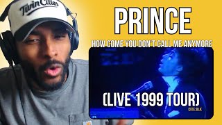 I WAS SPEECHLESS! Prince - How Come You Don't Call Me Anymore (Live 1999 Tour) FIRST TIME REACTION