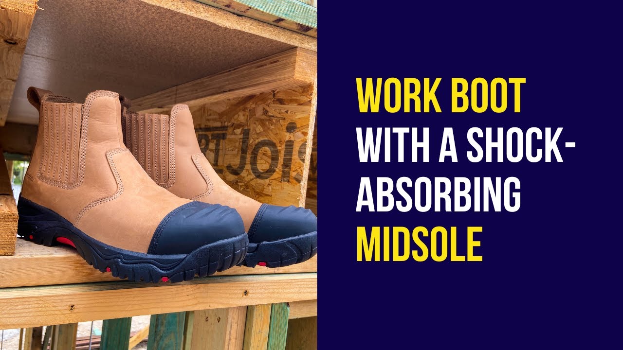 Shock absorbing midsole Firm but not too firm, helps to limit forces