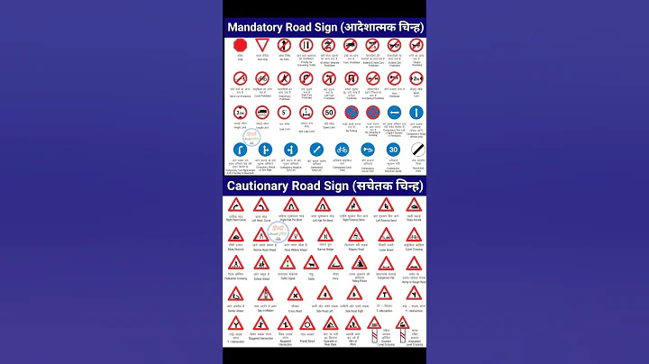 #Road Signs | Traffic Signs Drawing | Traffic Signal Rules