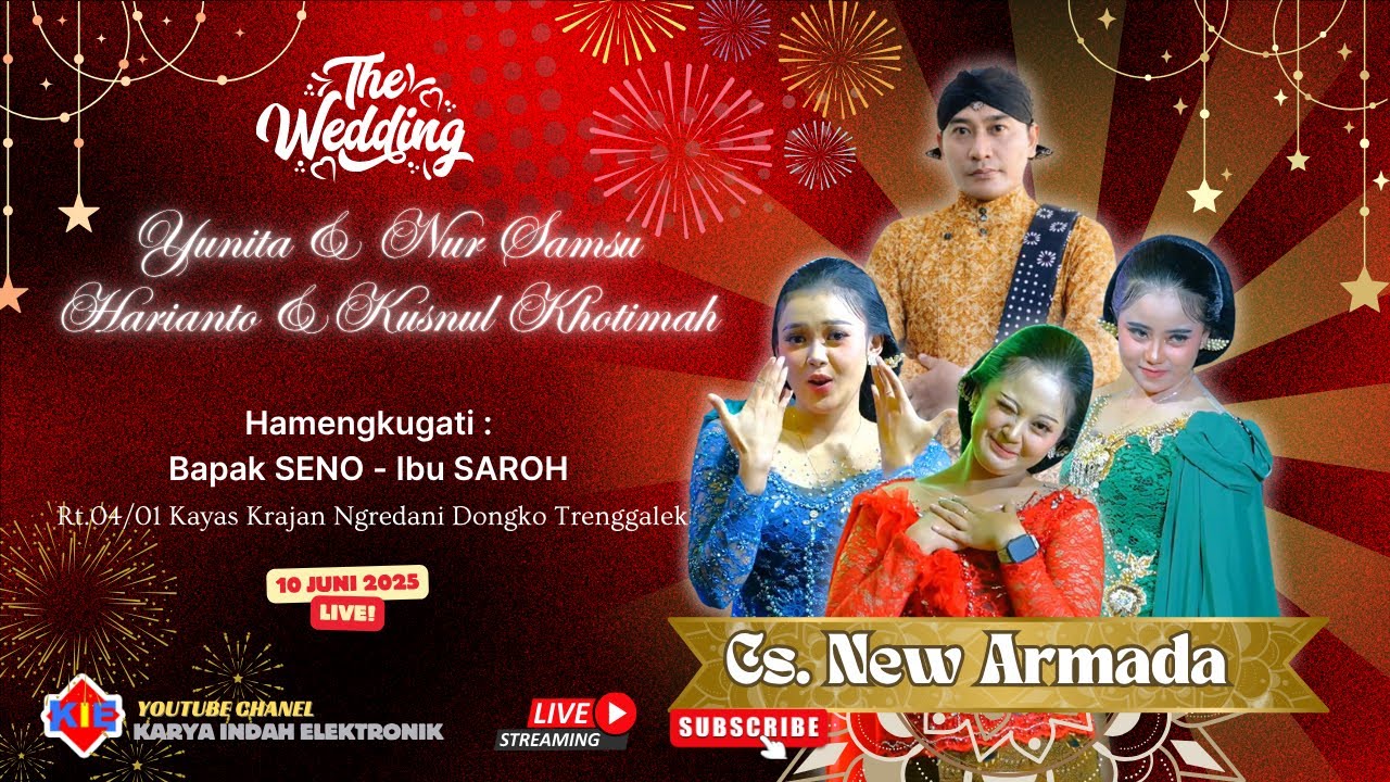 🔴⭕Live Campursari NEW ARMADA Dirumah Bapak SENO Rt.04/01 Kayas Krajan Ngredani Dongko Trenggalek