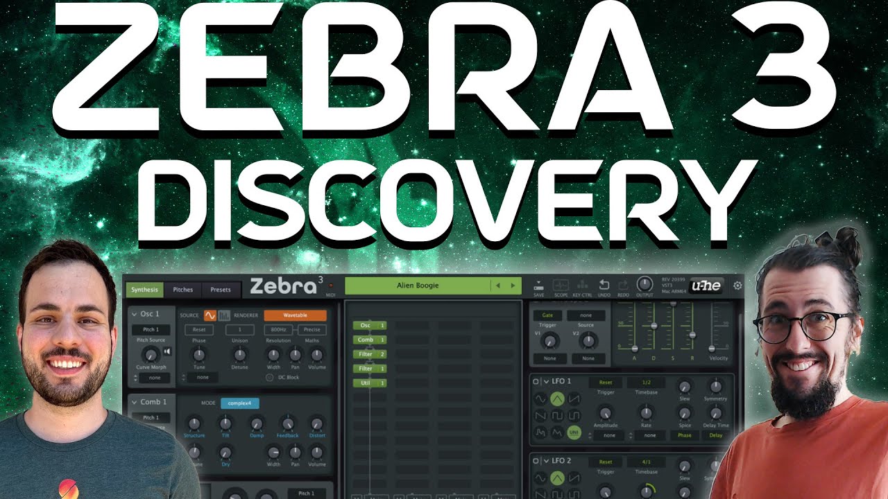 Live Sound Design with Zebra 3: Early Days Explorations
