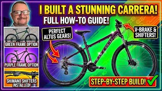 THE NEW CARRERA VENGEANCE BIKE HOW TO BUILD