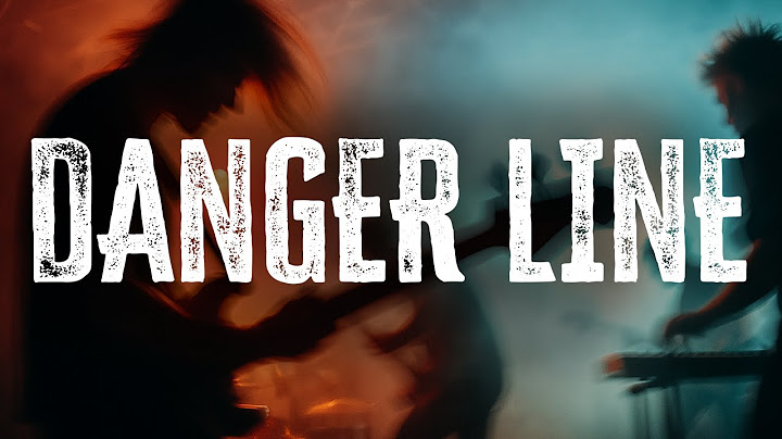 Avenged Sevenfold - Danger Line / Lyrics