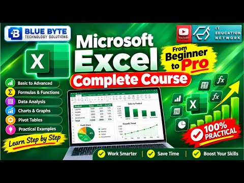 Microsoft Excel Complete Course - 55 - How to use countif & data validation to prevent-duplications