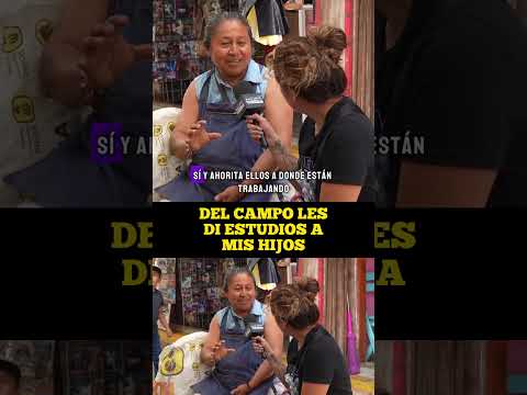 DEL CAMPO LES DI ESTUDIOS A MIS HIJOS
