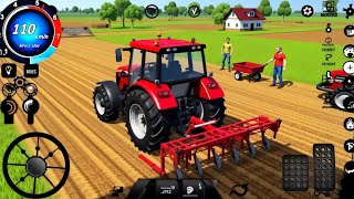 🚜 Indian Tractor Farming Simulator 💯– Real Village Transport Game 2025 💯– Android Gameplay📱 screenshot 4