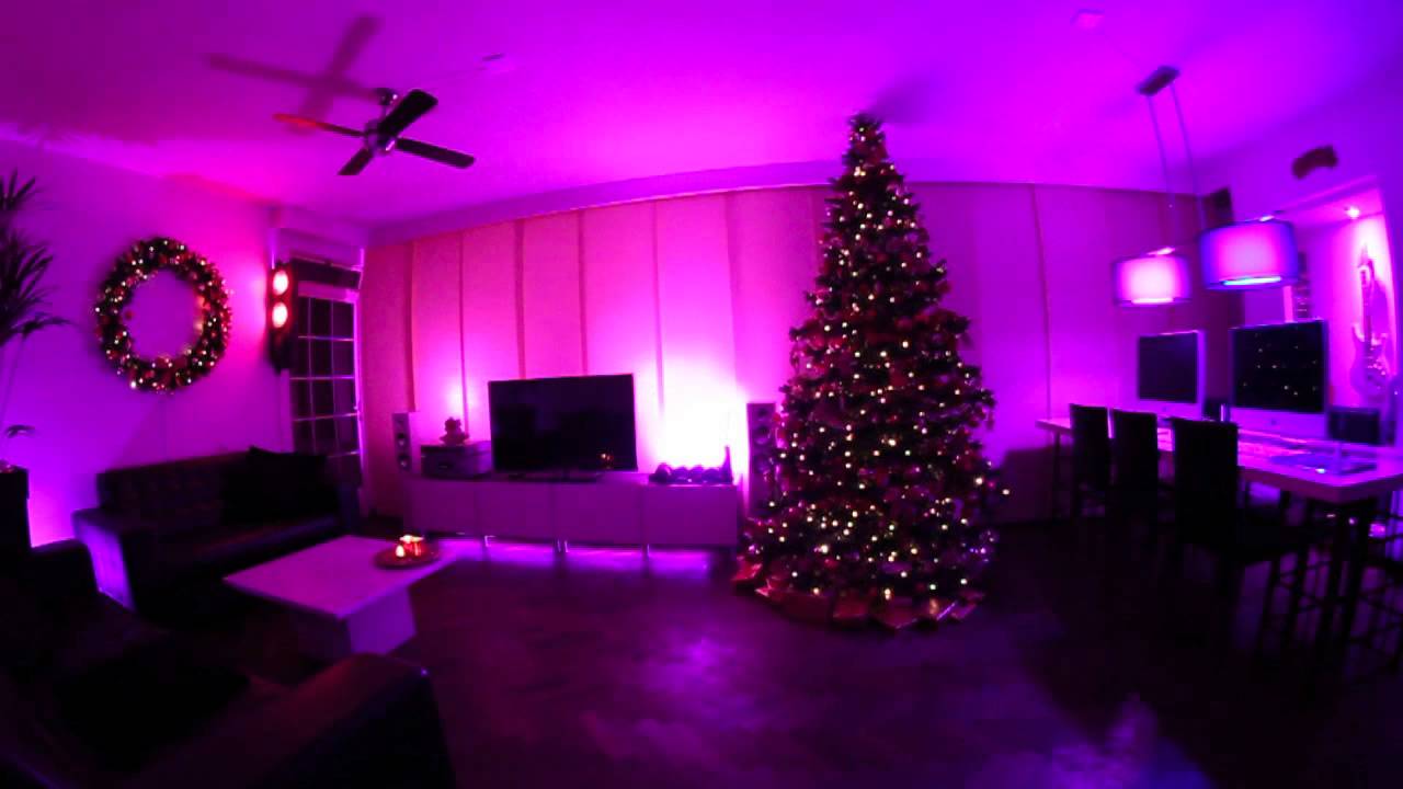 9 Christmas Holiday Lights using Philips Hue