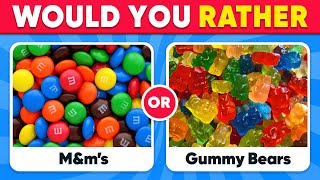 Would You Rather...? Sweets Edition  Quiz Galaxy
