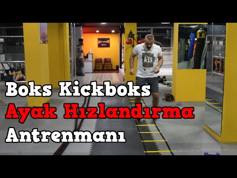 Boks Kickboks Ayak Hızlandırma Antrenmanı