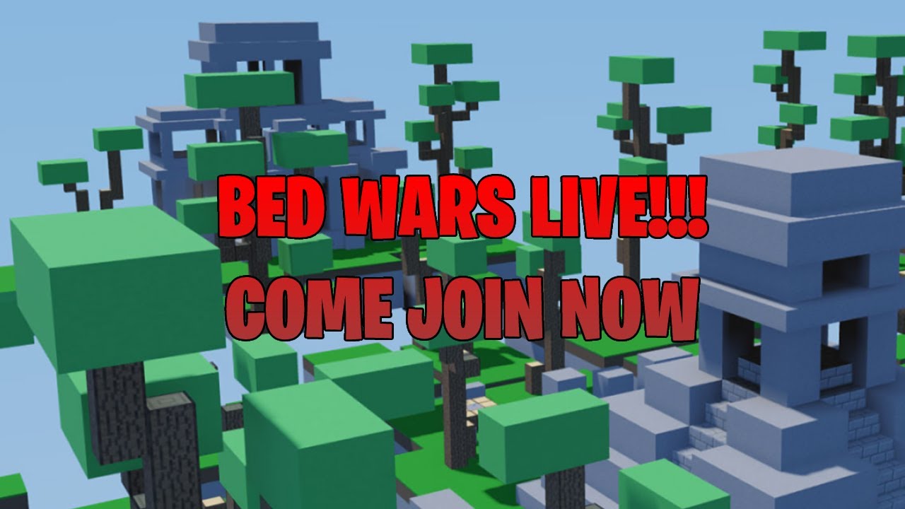Roblox Bed Wars Live Stream - YouTube