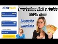 empréstimo fácil e rápido click cash . aprovação em segundos confira todos os detalhes.