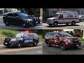 Best of Emergency Vehicles responding 2020 Part 1 - Emergency Vehicle Response Compilation