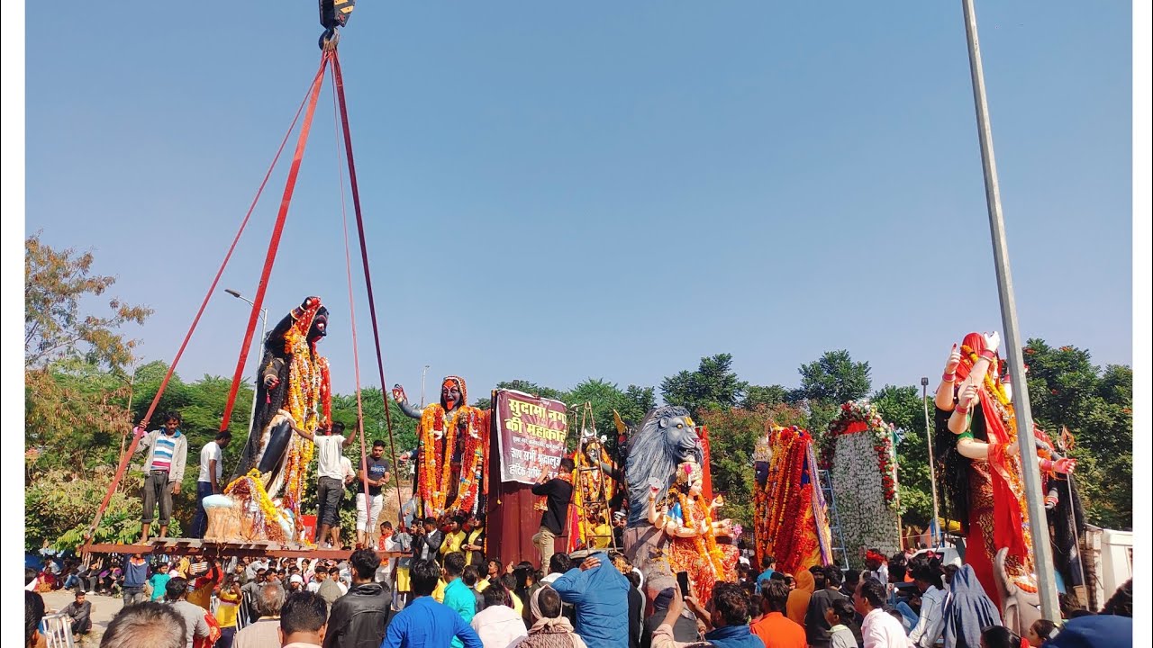 दिन =29/10/2023 जबलपुर की महारानी माता महाकली विसर्जन यात्रा 🙏🙏🙏♥️♥️♥️
