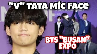 V Tata Mic Face Çok Tatlı Bts Busan Expo