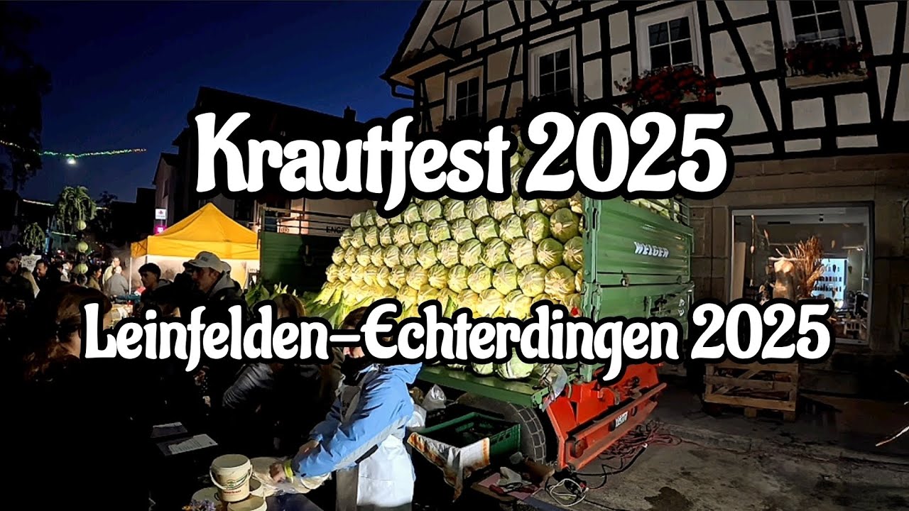 Krautfest in Echterdingen 2025 - Cabbage festival - Leinfelden-Echterdingen