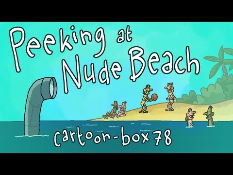 Peeking at Nude Beach | Cartoon Box 78