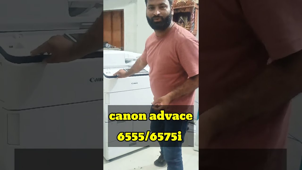 canon advance 6575i !! machine full details 