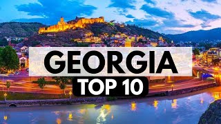 Top 10 Places to Visit in Georgia 🇬🇪 | Hidden Gems You Must See!
