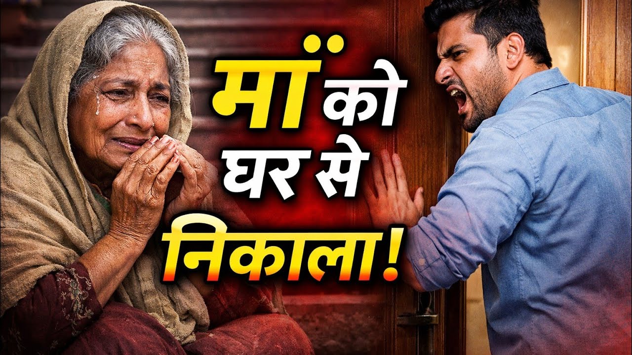 दरवाज़े के बाहर माँ… सालों बाद उसी बेटे को किस्मत ने रुला दिया 😢 | Emotional Story | Kahani Zora