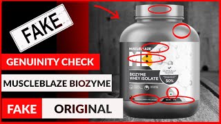 FAKE MuscleBlaze Biozyme | फेक मसलब्लेज़ बायोज़ाइम screenshot 3