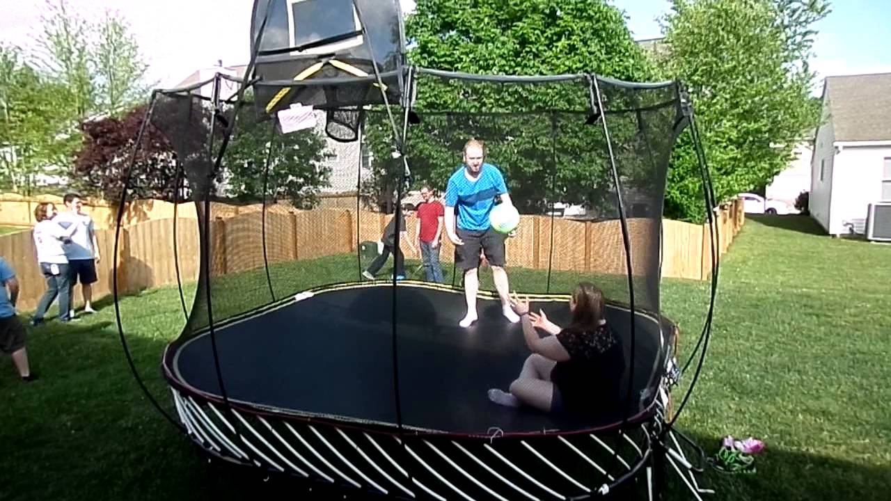Tralex in the springfree trampoline YouTube