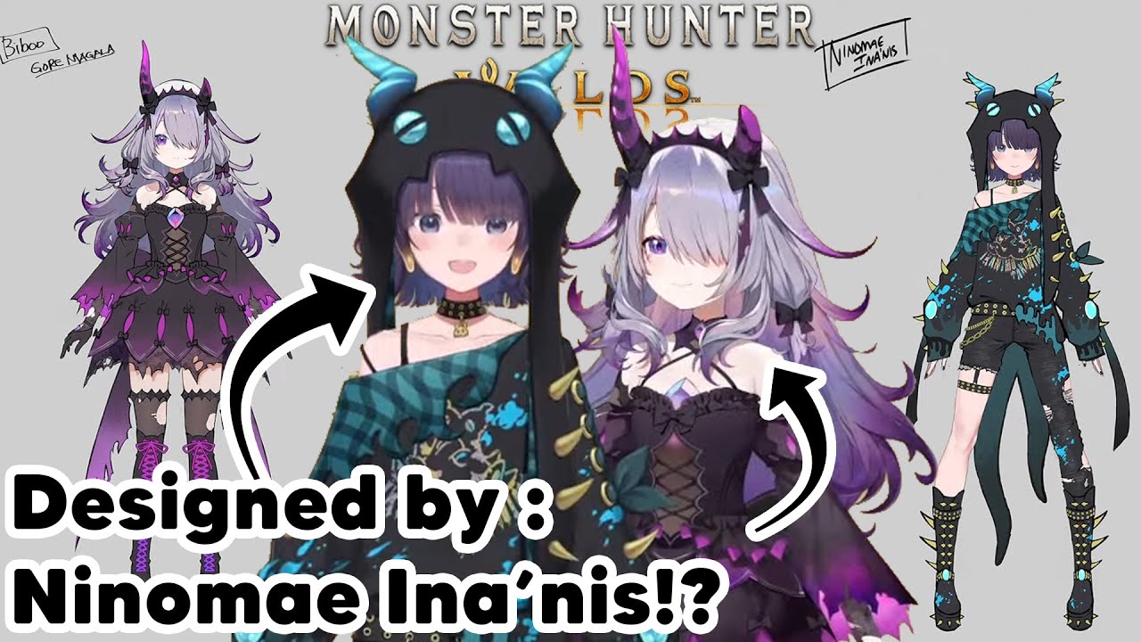 INA DESIGNED THIS NEW COLLAB OUTFITS!?!?