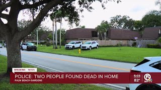 2 people found dead at Palm Beach Gardens home