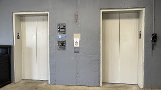Schindler HXPress Modded Elevators | Hyatt Regency - Parking Garage | Reston, VA