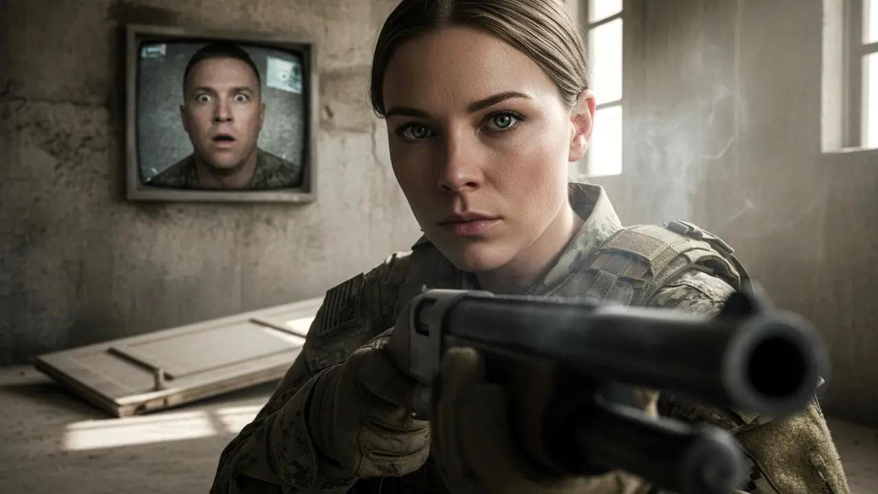 Kapitan wymierzył strzelbę przy jej skroni, a moment potem uklęknął przed legendą GROM