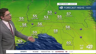First To Know Weather - A day much like yesterday
