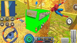 Uphill Offroad Bus Driving Simulator - Mountain Road New Bus Games - Android GamePlay screenshot 5