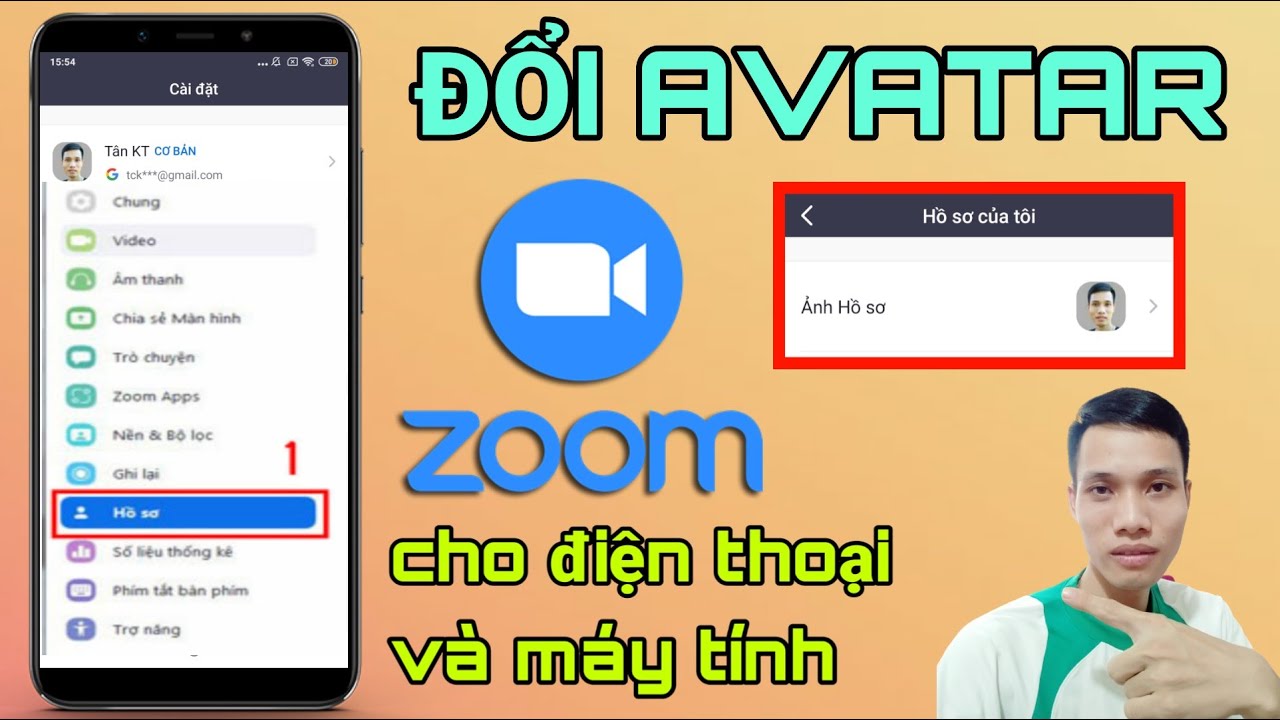 Cách tạo ảnh nền trong zoom trên điện thoại  Hướng dẫn chi tiết có video