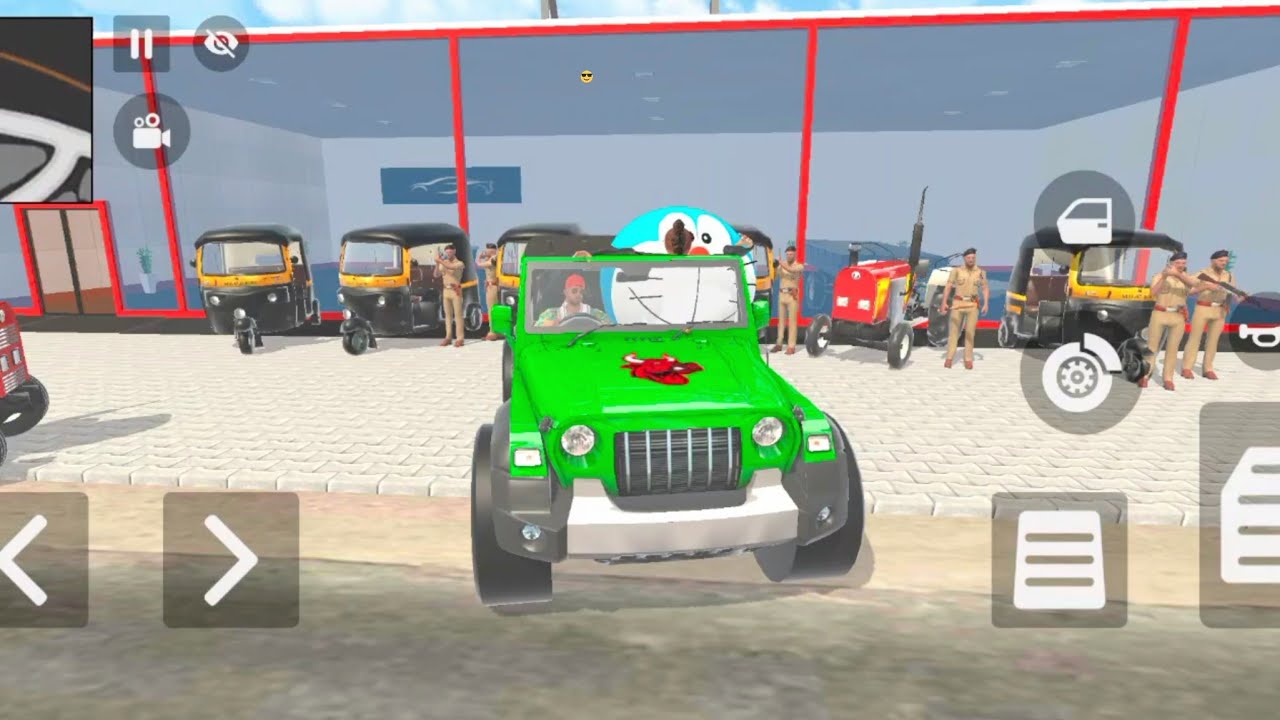 Ultimate New Jeep Car Driver Indian Theft Auto Simulator 2025 Android Gameplay 🎮🚘🚓🏍️😎