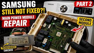 Samsung QDrive Washer Repair – Main Board Diagnosis | PART 2