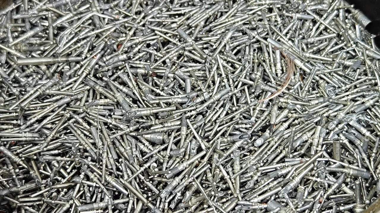 Серебро с разёмов шр