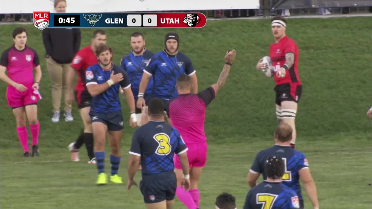 Penalty Deliberate Knock On Glendale RAPTORS vs Utah WARRIORS 4th May
