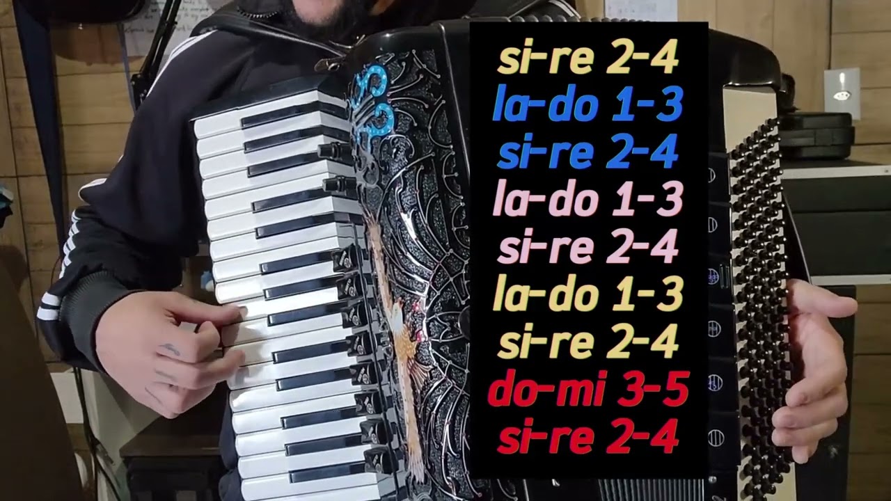 COMO TOCAR A VALSA FOTO 3X4 NO ACORDEON