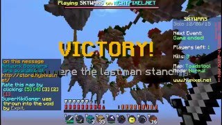 【Minecraft】Hypixel : Skywars Solo Normal