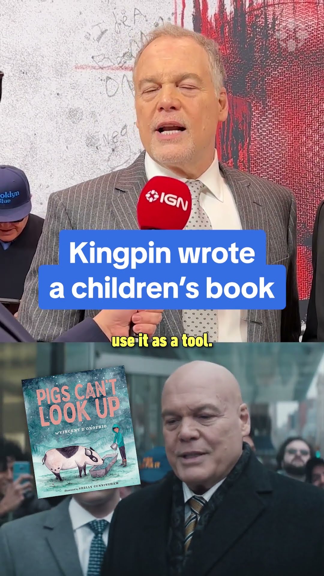 Don't give Kingpin a book...
