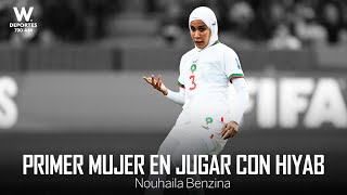 Nouhaila Benzina se convierte en la primera jugadora en jugar con un hiyab en un torneo oficial