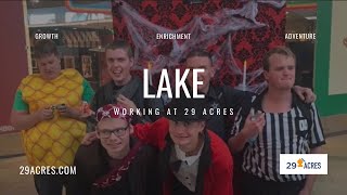 Working at 29 Acres- Meet Lake!