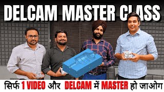 Delcam Masterclass by 40+ Years Experienced Teachers | एक क्लास में CAM Programming by RVM CAD