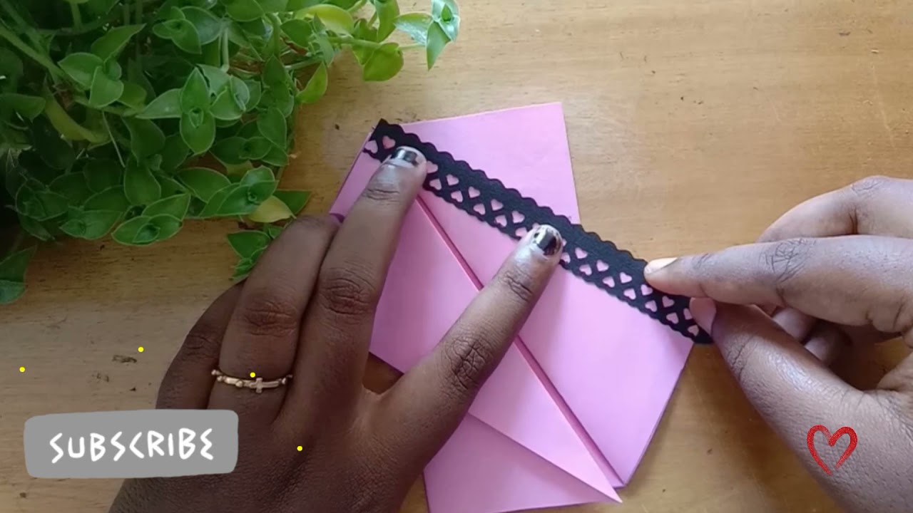 Scrapbook diagonal card 