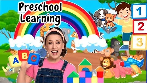 Preschool & Toddler Learning Video with Ms Rachel - Learn Shapes, Letters, Numbers, Colors & More