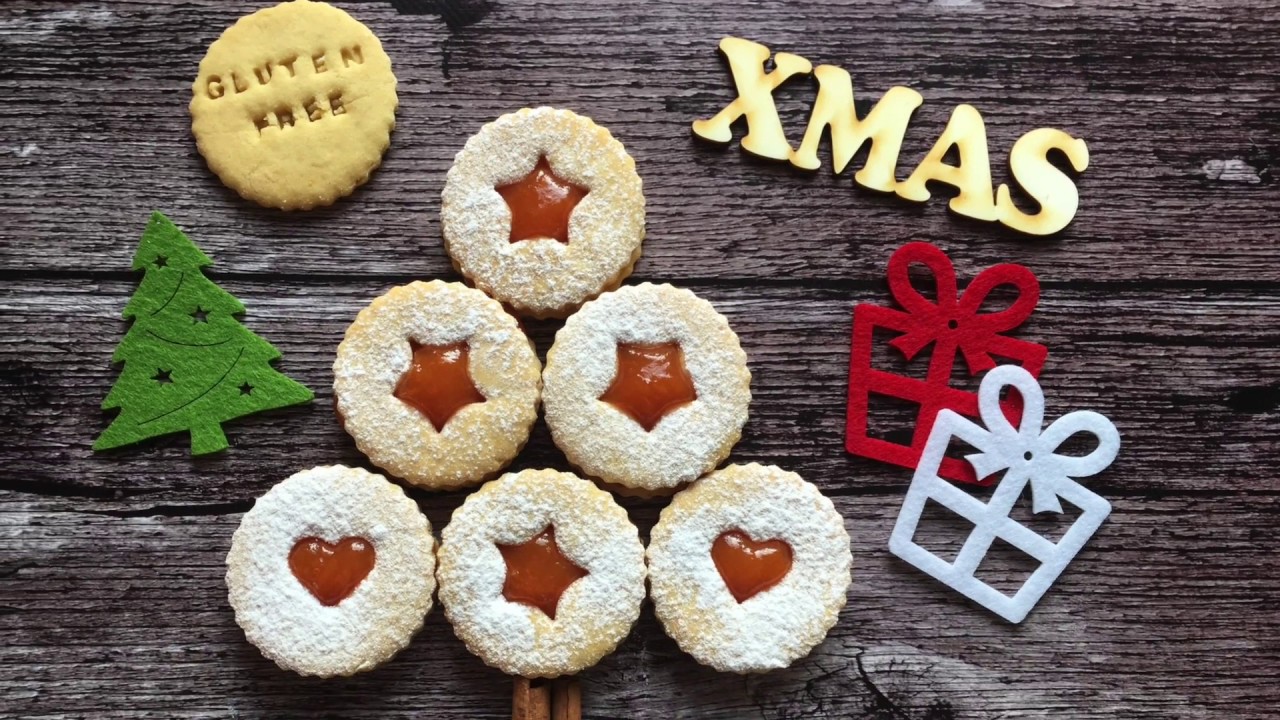 Glutén- és tejmentesen lekváros linzer rizslisztből