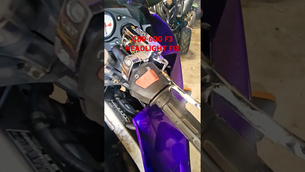 Cbr 600RR F3 Headlight not working FIX!!!!