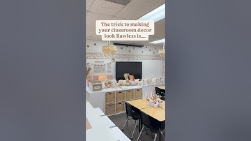 Teacher hack! Our best kept secret to making classroom decor look flawless is…….overlapping!