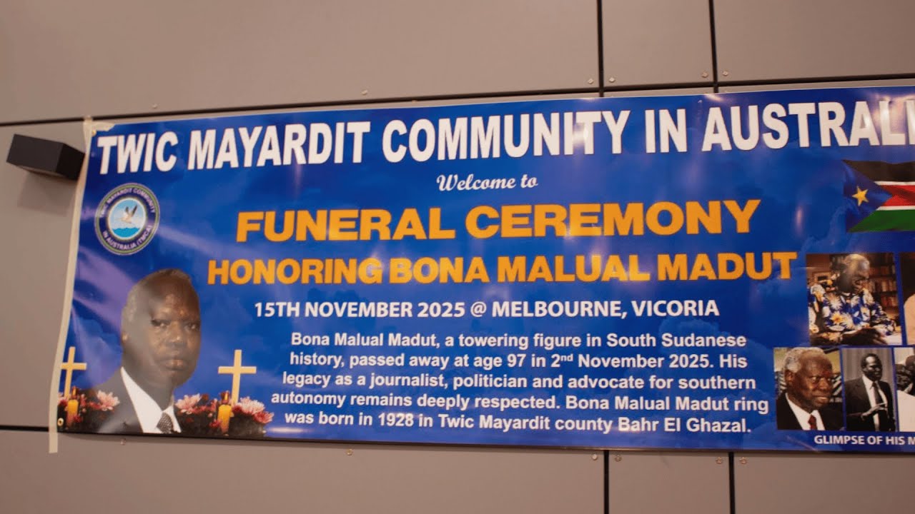 Honouring the Life of the Late Bona Malual Dit Madut Ring
